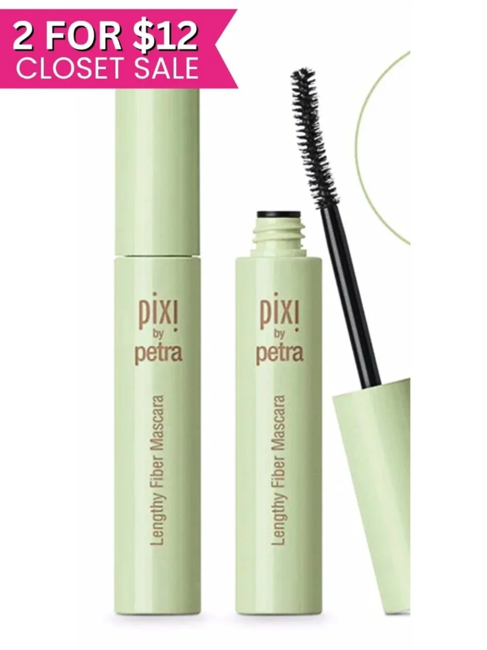 Pixi by Petra Black Lengthening Length Fiber Mascara Length FULL SIZE